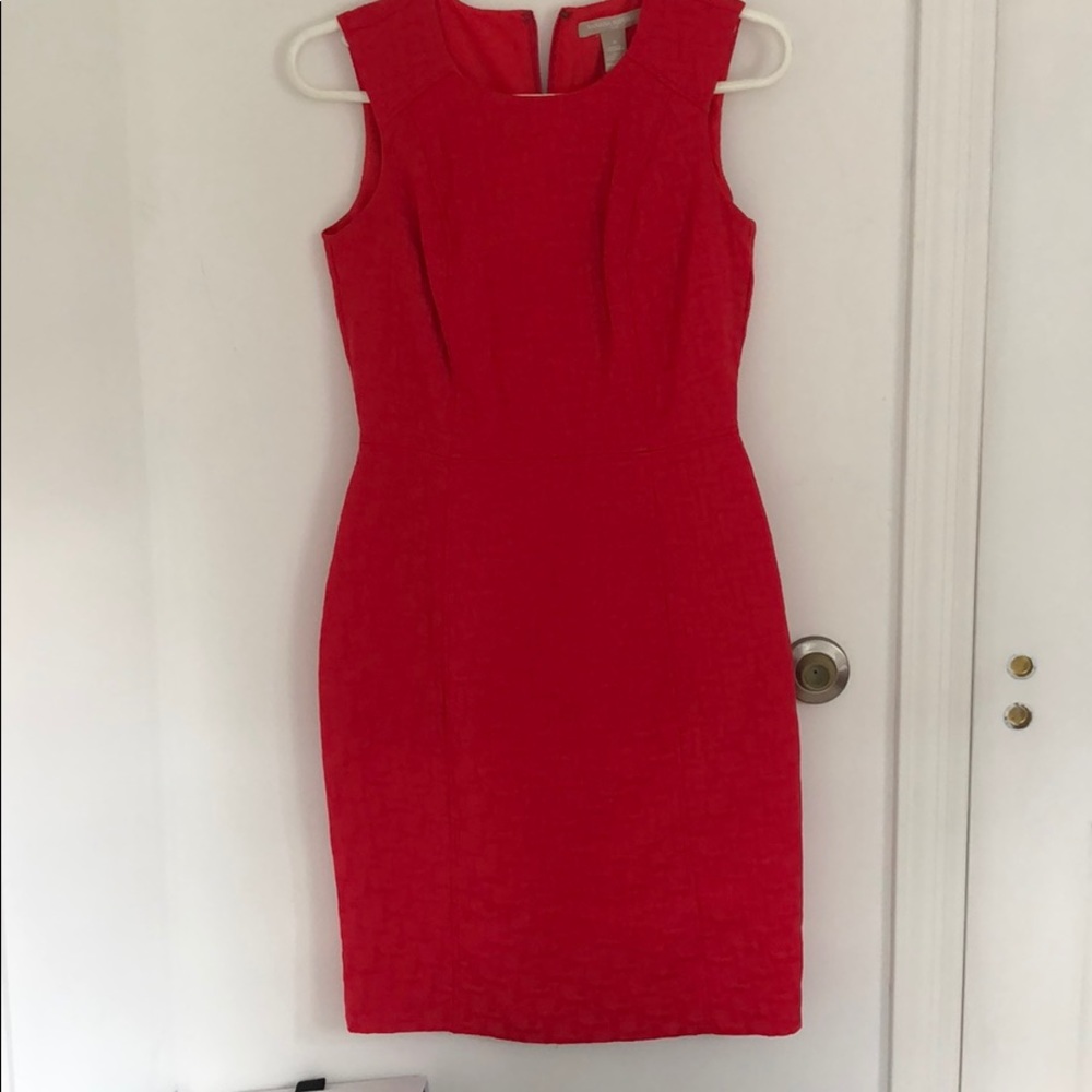 Banana Republic Red Sleeveless Dress